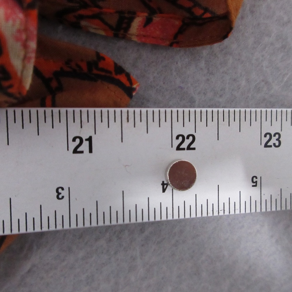 ALC Dress Plus 14 Lucia Floral Midi Smocked‎ Rust Color Ruched A Line Wedding - Picture 7 of 12